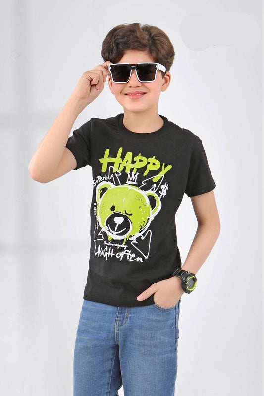 Boys' Summer T-Shirt – Happy – 10625