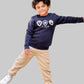 Boys' Winter Set - Navy - Cargo Pants - 10844