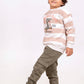 Boys' Winter Set - Striped crocodile - 10842