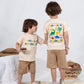 Boys’ Summer Set – Beige Dino – 10860