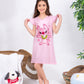 Girls' Stitch Sleep Dress – Premium Full Lycra Cotton – 10853