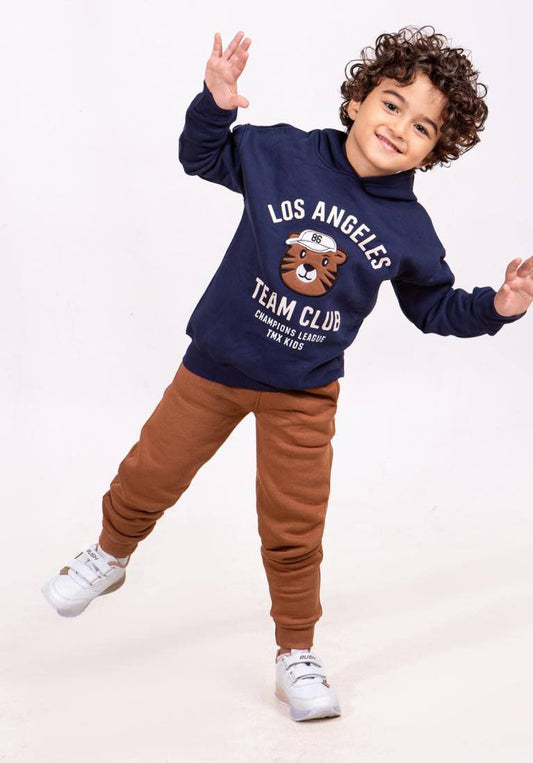 Boys' Winter Set - Hoodie - Tiger - 10842