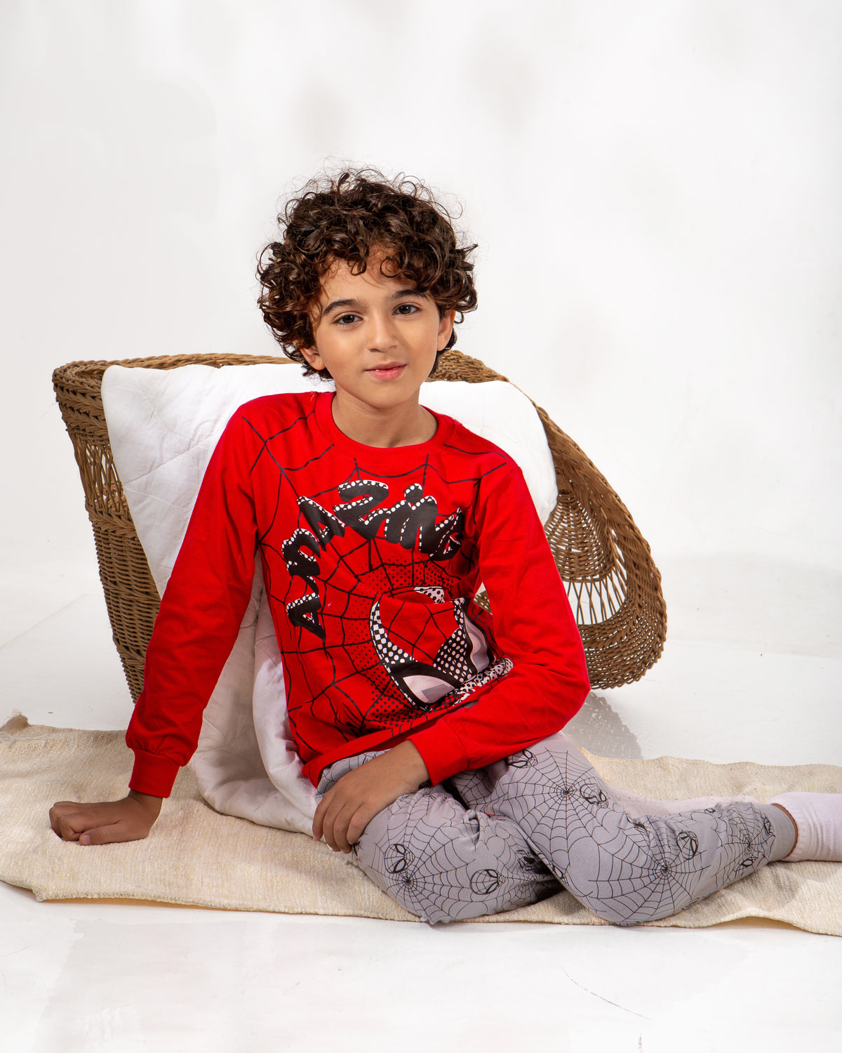 Boys’ Autumn Pajama – Spider – 10862