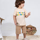 Boys’ Summer Set – Beige Dino – 10860