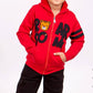 Boys' Winter Set - Zip-up Hoodie - Roar Tiger - 10842