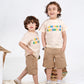 Boys’ Summer Set – Beige Dino – 10860