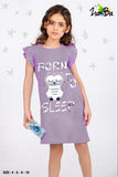 Girls’ Summer dress – Purple – Code 814