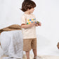 Boys’ Summer Set – Beige Dino – 10860