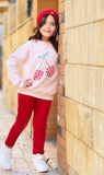 Girls' Winter Set - Red Cherry - 10844