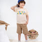 Boys’ Summer Set – Beige Dino – 10860