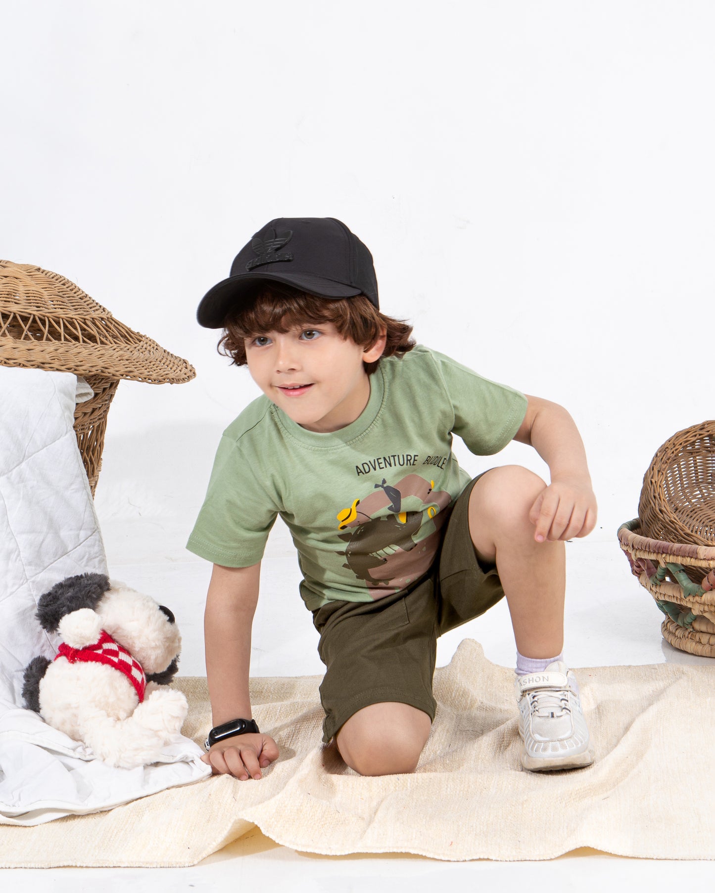 Boys’ Summer Set – green Dino – 10860