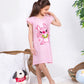 Girls' Stitch Sleep Dress – Premium Full Lycra Cotton – 10853