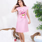 Girls' Stitch Sleep Dress – Premium Full Lycra Cotton – 10853