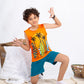 Boys’ Summer Pajama – Sleeveless – Tiger – 10857